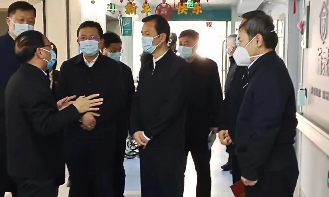 河南省委常委、洛陽市委書記江凌蒞臨洛陽新里程醫(yī)院調(diào)研指導(dǎo)