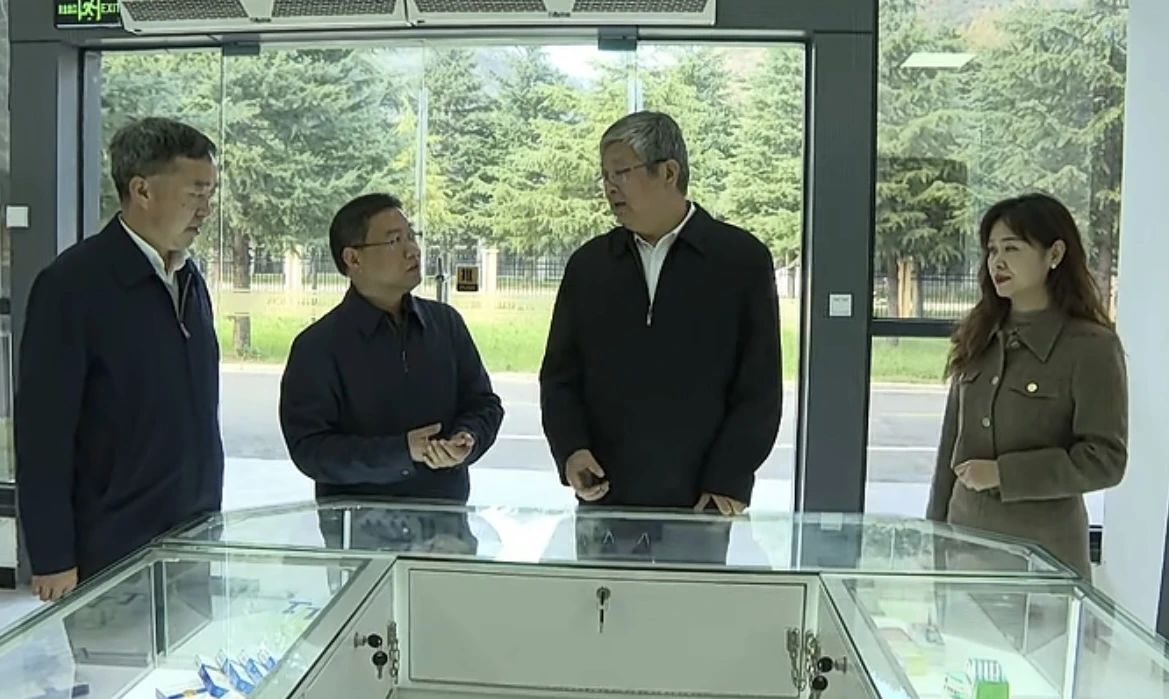 隴南市委書記張柯兵蒞臨獨一味生物制藥考察調(diào)研
